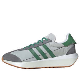 Adidas: Серые кроссовки 