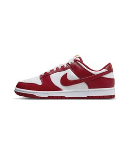 Nike: Красные кроссовки  Dunk Low