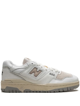 New Balance: Светлые кроссовки  550