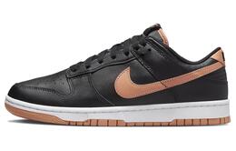 Nike: Чёрные кроссовки  Dunk Low