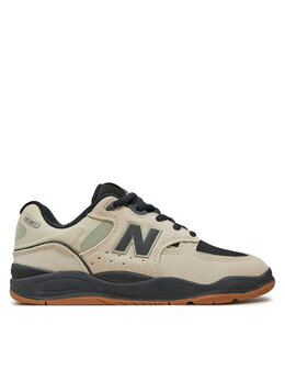 New Balance: Бежевые кроссовки 