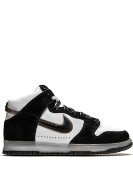 Nike: Белые кроссовки  Dunk High