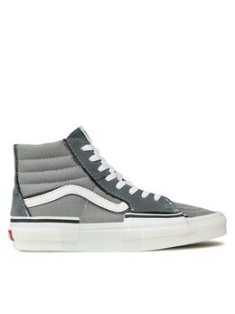 Vans: Серые кроссовки  Sk8-Hi