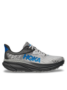 HOKA: Серые кроссовки 