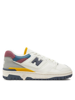 New Balance: Белые кроссовки 