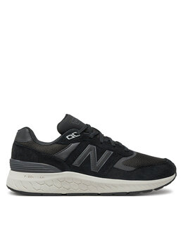 New Balance: Чёрные кроссовки  Fresh Foam