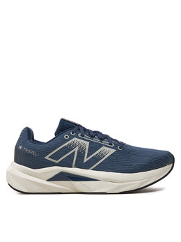 New Balance: Синие кроссовки 