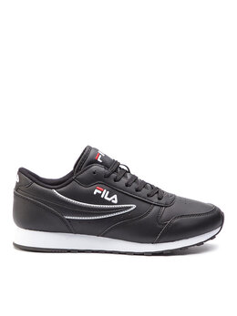 Fila: Чёрные кроссовки 