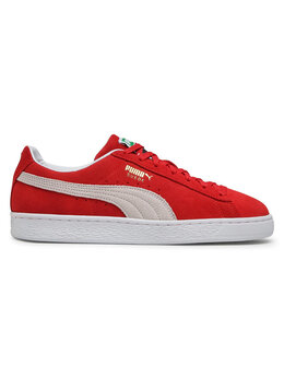 PUMA: Красные кроссовки  Suede Classic