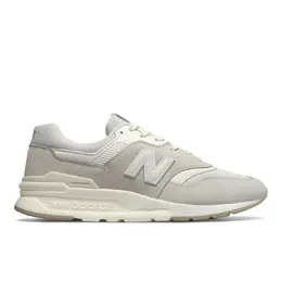 New Balance: Белые кроссовки 