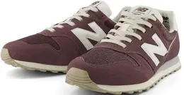 New Balance: Коричневые кроссовки 