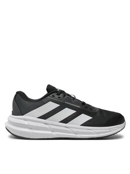 Adidas: Чёрные кроссовки 
