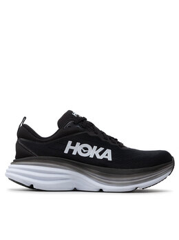 HOKA: Чёрные кроссовки 