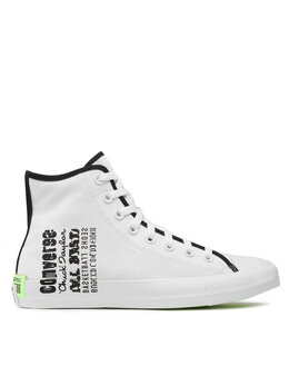 Converse: Белые кроссовки  CTAS HI