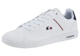 Lacoste: Белые кроссовки 