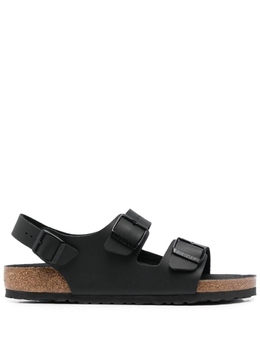 Birkenstock: Чёрные сандалии  Milano