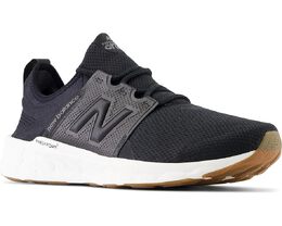 New Balance: Чёрные кроссовки  Fresh Foam