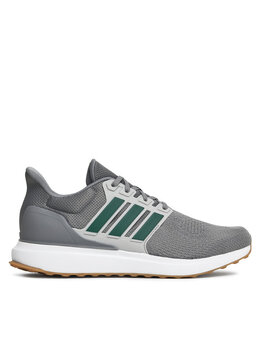 Adidas: Серые кроссовки 