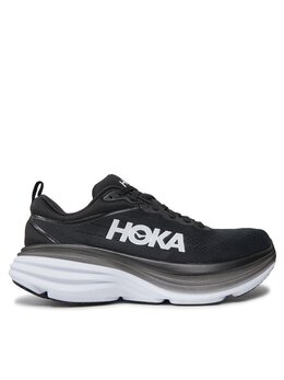 HOKA: Чёрные кроссовки 