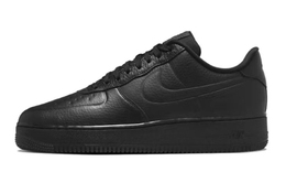 Nike: Чёрные кроссовки  Air Force 1