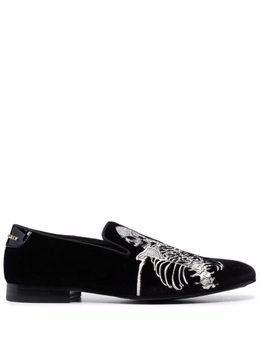 Philipp Plein: Чёрные туфли  Skeleton