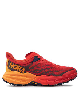 HOKA: Красные кроссовки 