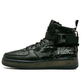 Nike: Чёрные кроссовки  SF Air Force 1