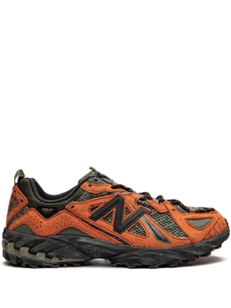 New Balance: Оранжевые кроссовки 