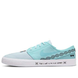 Nike: Синие кроссовки  Zoom Stefan Janoski