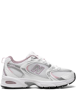 New Balance: Серебристые кроссовки  530