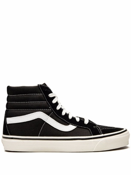 Vans: Чёрные кеды  SK8-Hi 38 DX