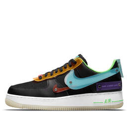 Nike: Чёрные кроссовки  Air Force 1