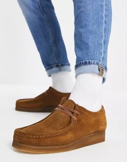 Clarks Originals: Коричневые туфли 