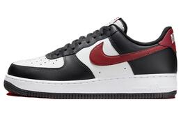 Nike: Чёрные кроссовки  Air Force 1