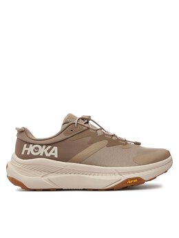 HOKA: Коричневые кроссовки 