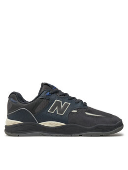 New Balance: Синие кроссовки 