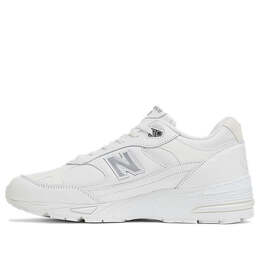 New Balance: Белые кроссовки  991