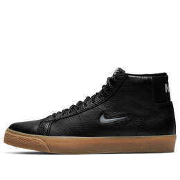 Nike: Чёрные кроссовки  Blazer Mid Premium