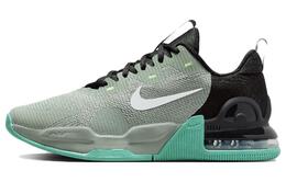 Nike: Зелёные кроссовки  Air Max
