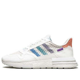 Adidas: Белые кроссовки  ZX-500