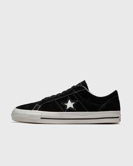 Converse: Чёрные кроссовки  One Star Pro