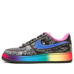 Nike: Чёрные кроссовки  Air Force 1 Low