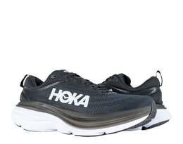 HOKA: Чёрные кроссовки 