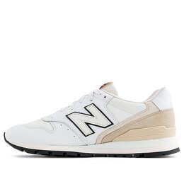 New Balance: Белые кроссовки  996