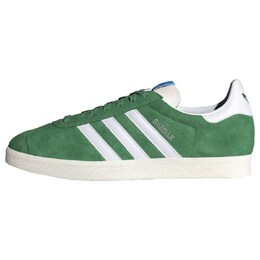 Adidas: Зелёные кроссовки  Gazelle