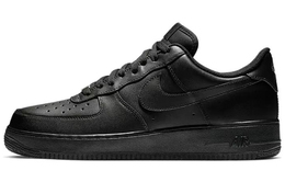 Nike: Чёрные кроссовки  Air Force 1