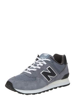 New Balance: Тёмные кроссовки  574