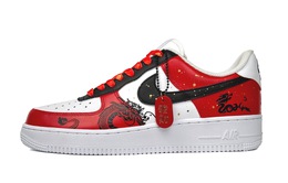 Nike: Красные кроссовки  Air Force 1