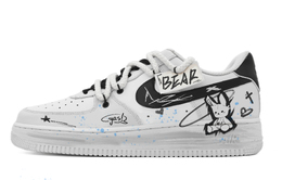 Nike: Белые кроссовки  Air Force 1