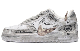 Nike: Серые кроссовки  Air Force 1